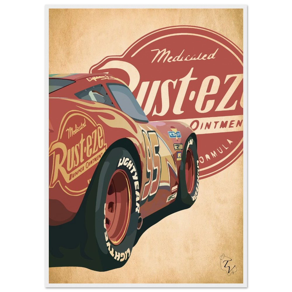 Lightning McQueen Poster