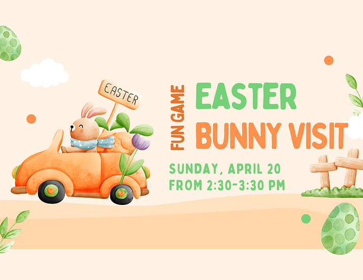Easter Bunny Visit at Wonderlands