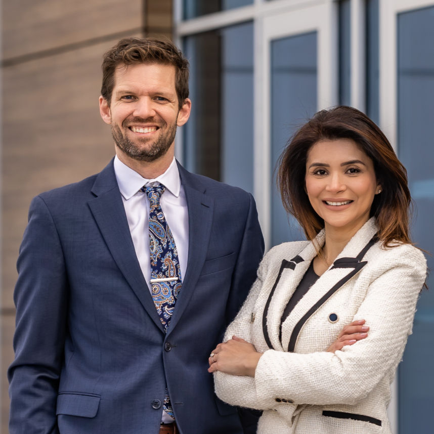 Attorney Tyler Quesnel and Nayhara Passos have run Quesnel Law since its founding in 2023 and help guide every client and their case through the immigration process.