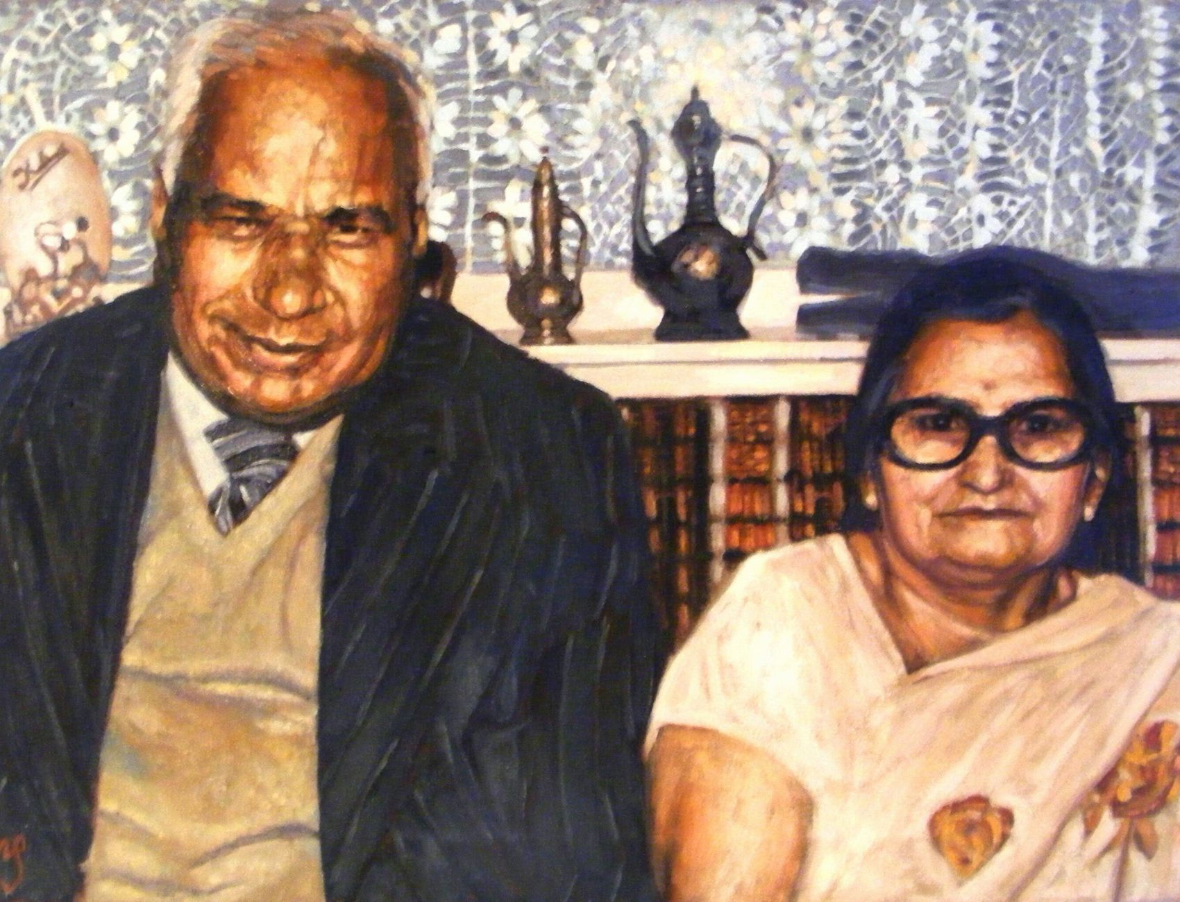 Beeji and Bauji (print)