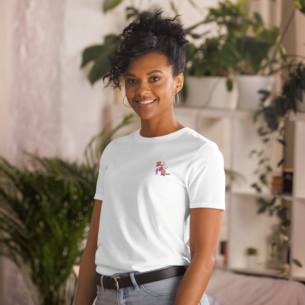 Thumbnail: Adult Short-Sleeve Unisex T-Shirt Embroidery Logo