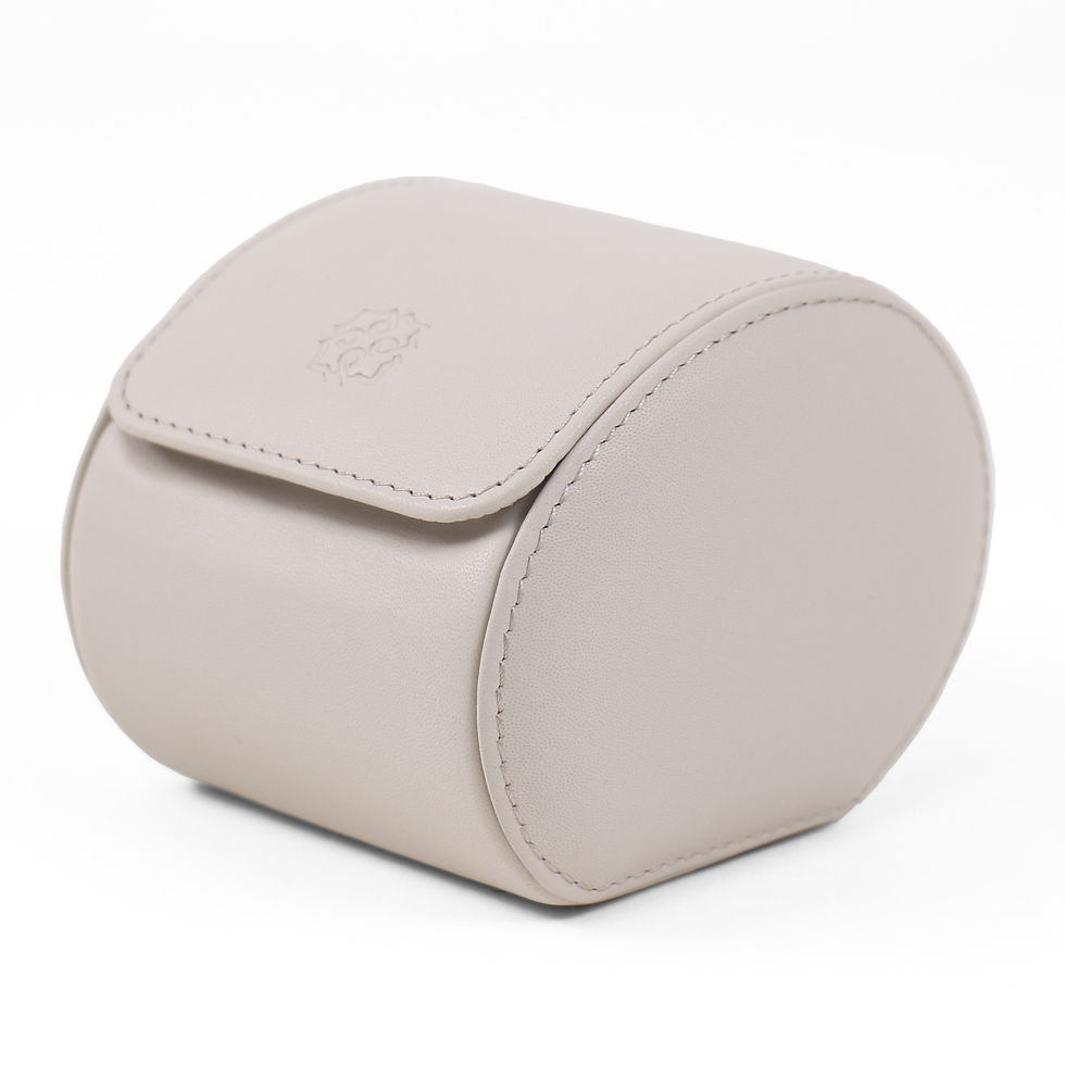 Miniature : Ecrin 1 montre "EVOLUTION" en cuir beige