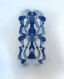 cianotipia Carimbo Corpo