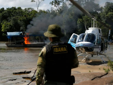 Ibama e Funai desativam garimpo ilegal na terra indígena Kayapó