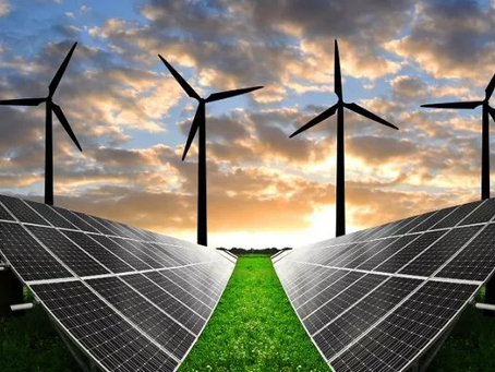 Expansão da energia eólica e solar é muito lenta para impedir a mudança climática
