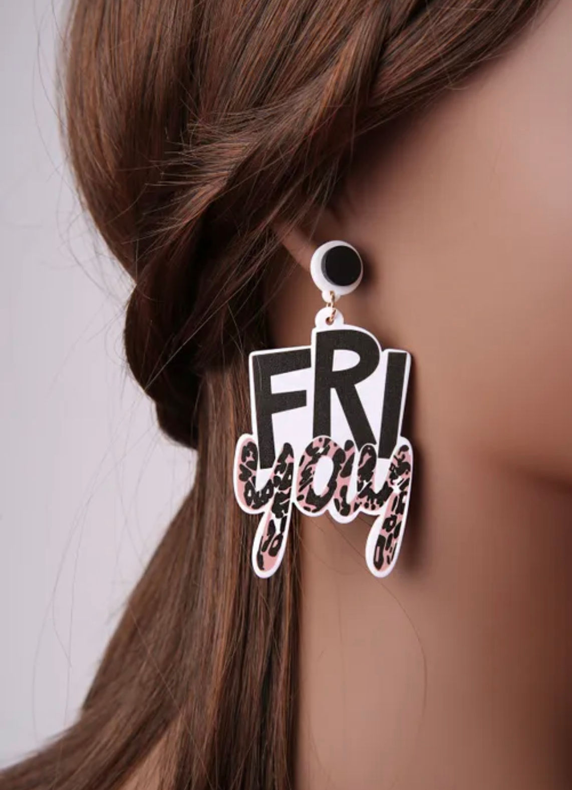 FRI -Yay  Acrylic Stud Dangles