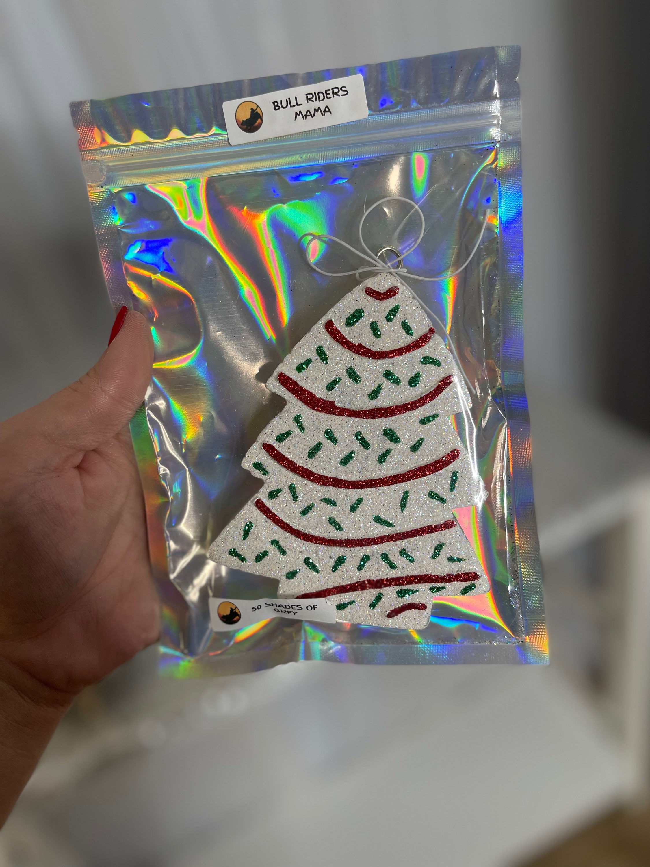 Christmas Cake Freshie