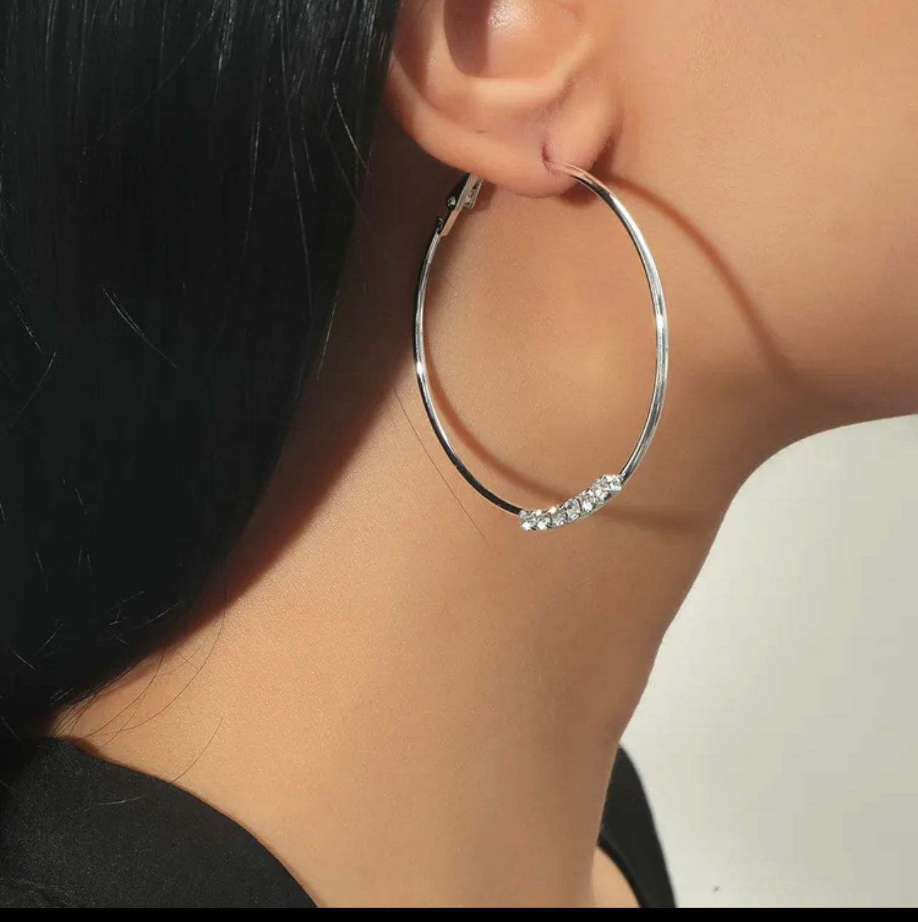 RhineStone Hoops