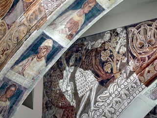 Santa María de Sijena inaugura unos frescos maravillosos