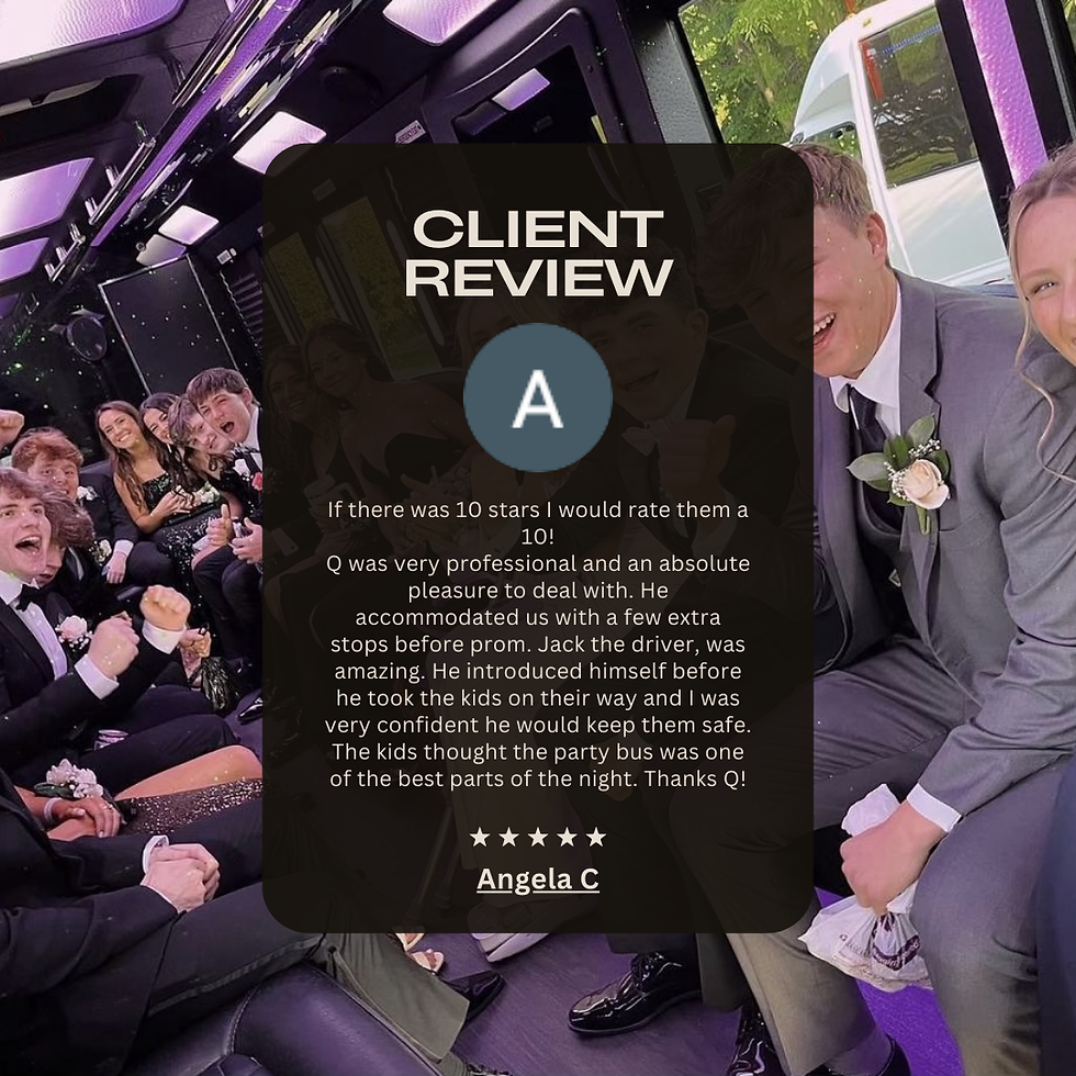 Prom Party Bus Review