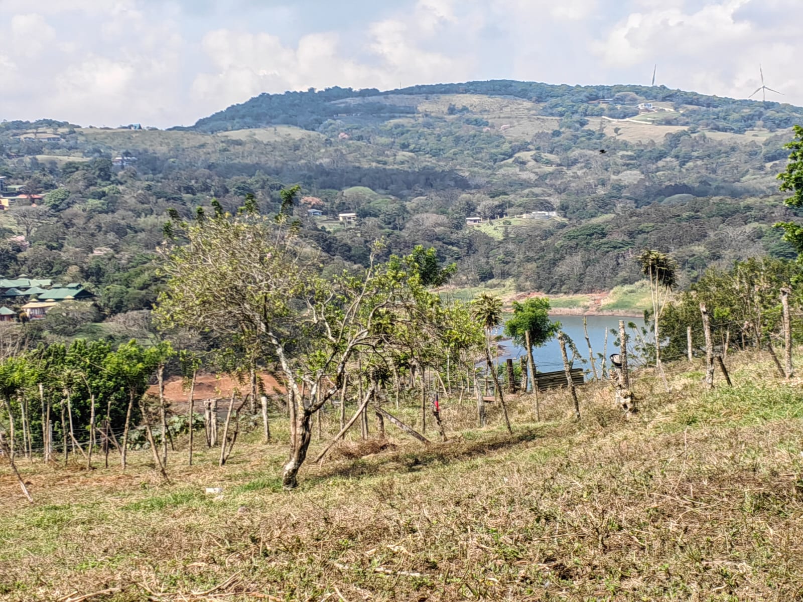 Lovely Lot of 750 m2 (0.18 Acre) with Lake Arenal View in Tronadora