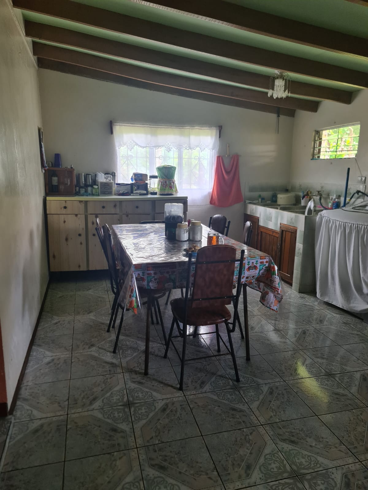 Charming, 3 BD, 1 BA, Tico Home with Tons of Potential in Nuevo Arenal 