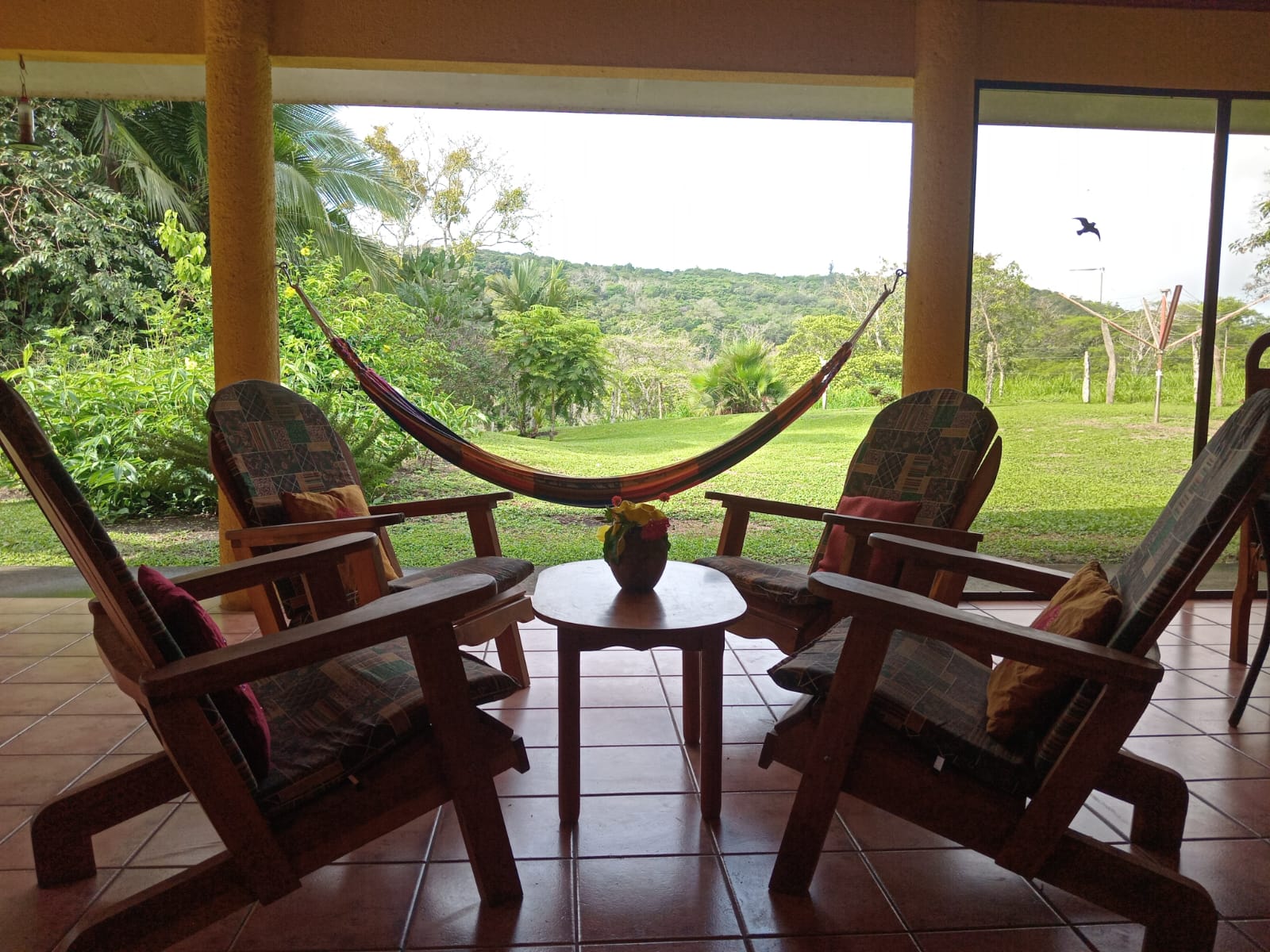 Commercial property: main house + 5 cabins + greenhouse + stable in Cinco Esquinas 