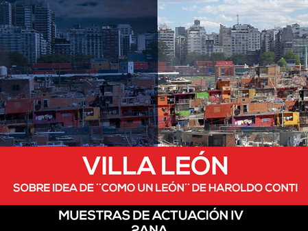 "Villa León" - Muestra de Actuación - 2ANA