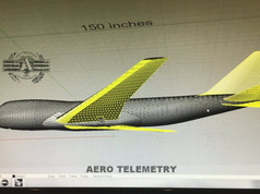 Rhino 3D for fuselage design of Aero Telemetry 747 Air Force One flyable model.