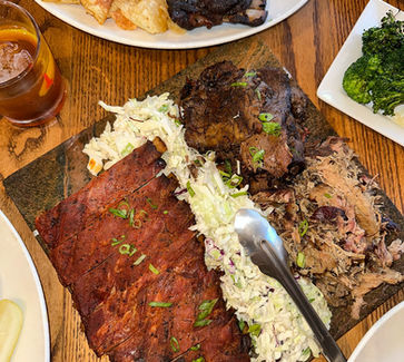 BBQ at Bounty Hunter Wine Bar & Smokin' BBQ in Napa