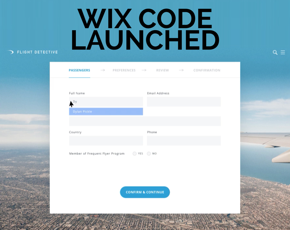 Wix Code Launch!