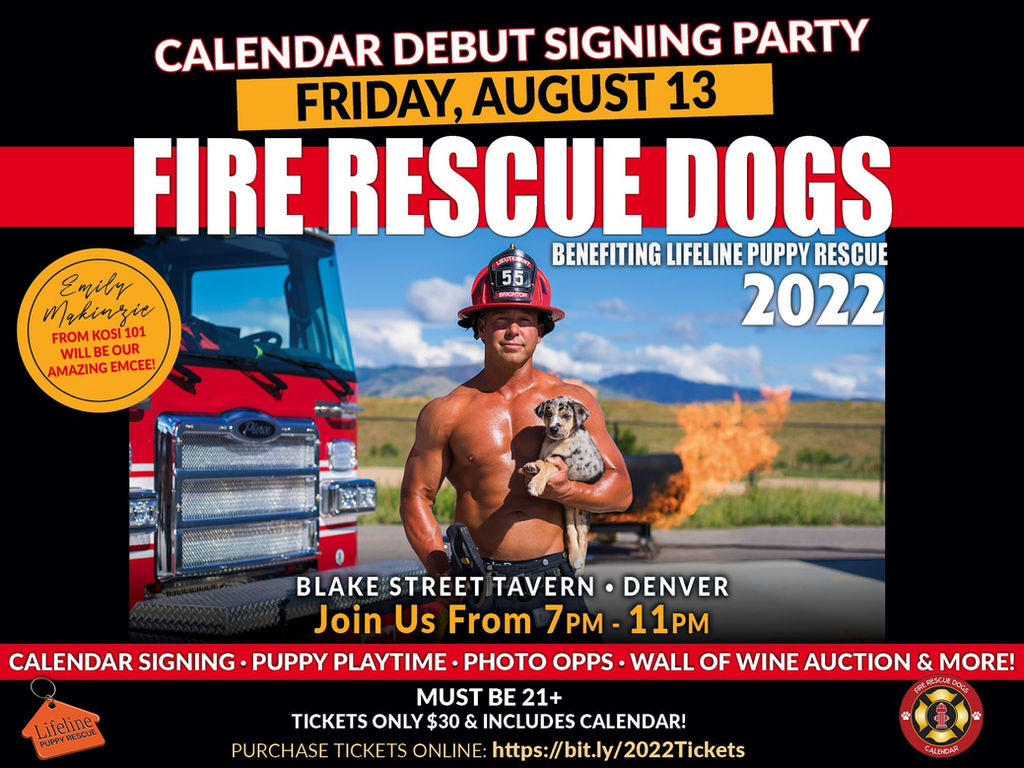 Denver Firefighter Calendar Signing!