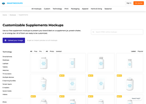 Bottle Mockup Creator