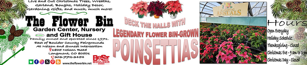 Flower Bin Garden Center in Longmont