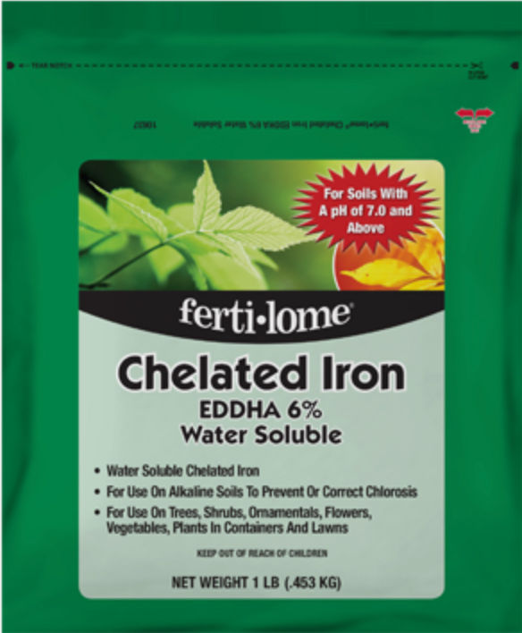 What is chelated iron? - Fertilome product