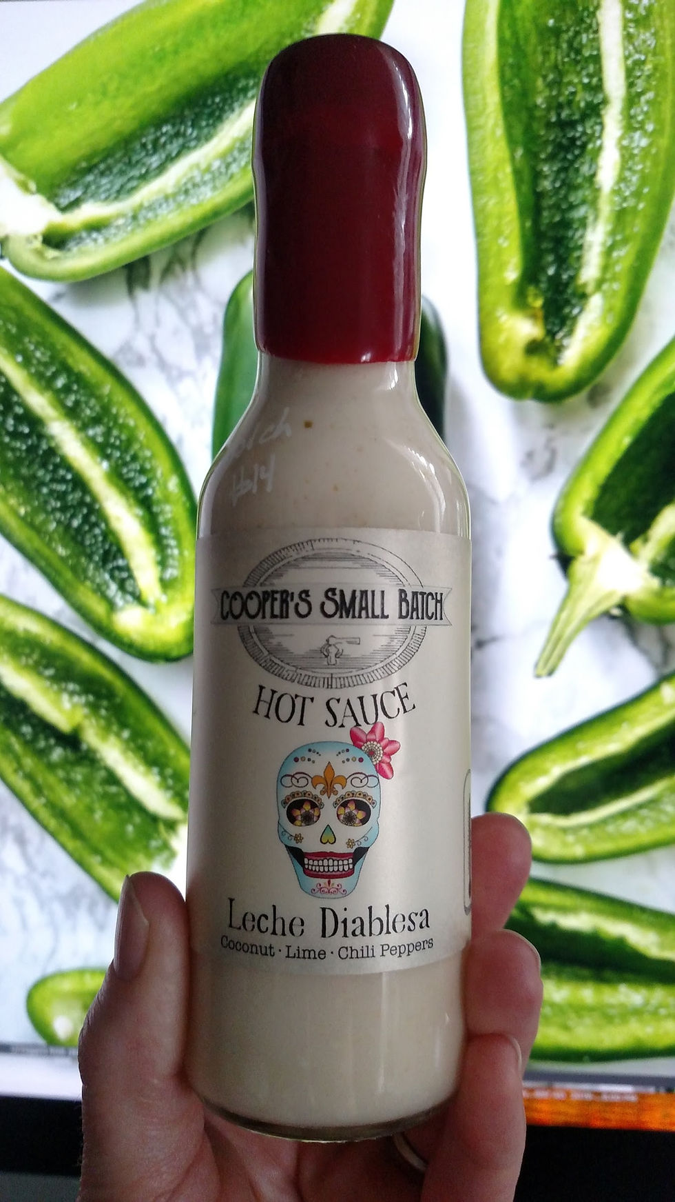 Creamy Jalapeño Sauce - Leche Diablesa from Cooper's Small Batch Hot Sauces