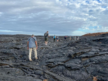 Pahoehoe Lava, by Theresa Jones