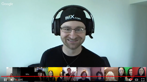 Wix Designer Meetup on YouTube