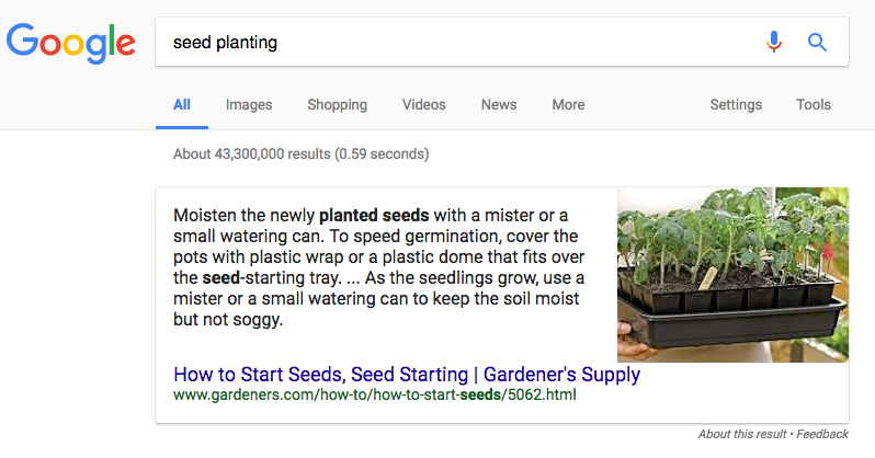 SEO Hero for 2017 – creating SERP data