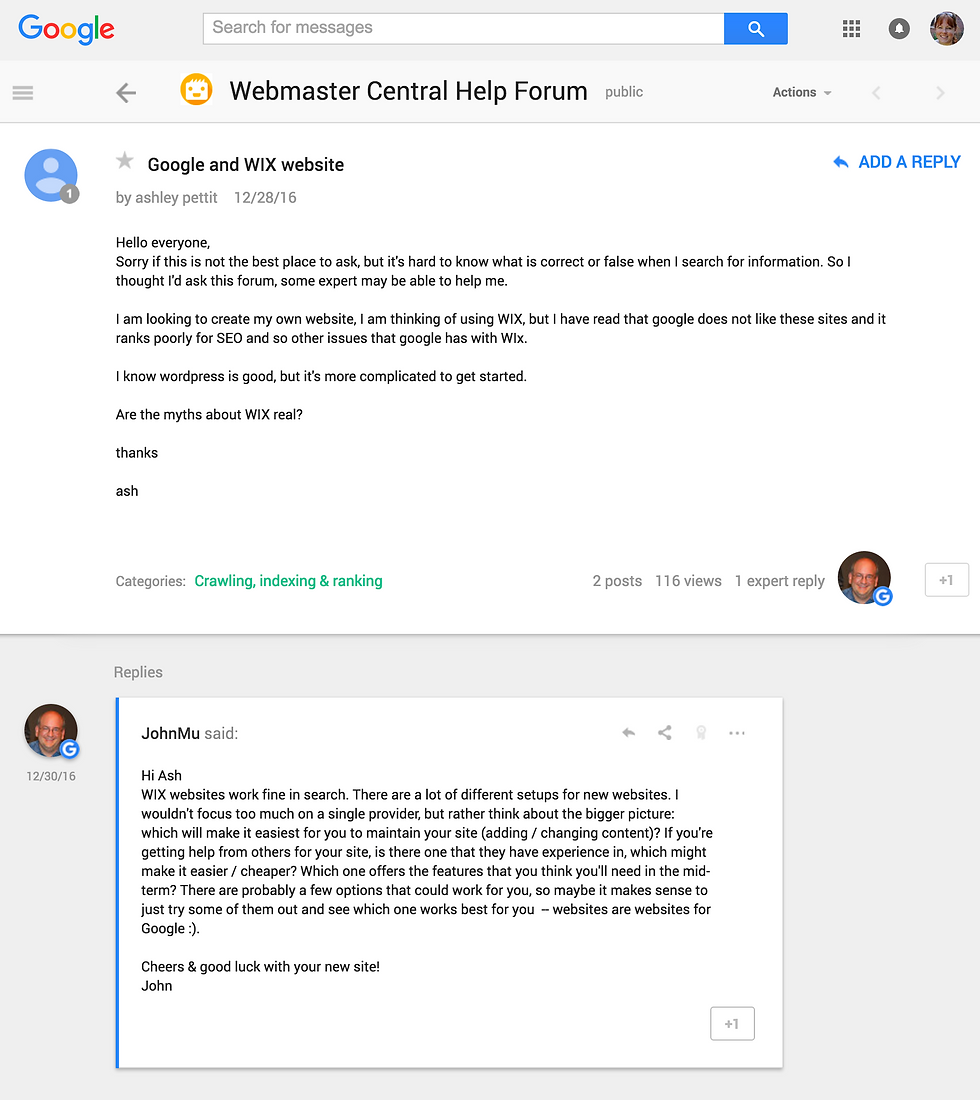 SEO Hero on Google with Wix