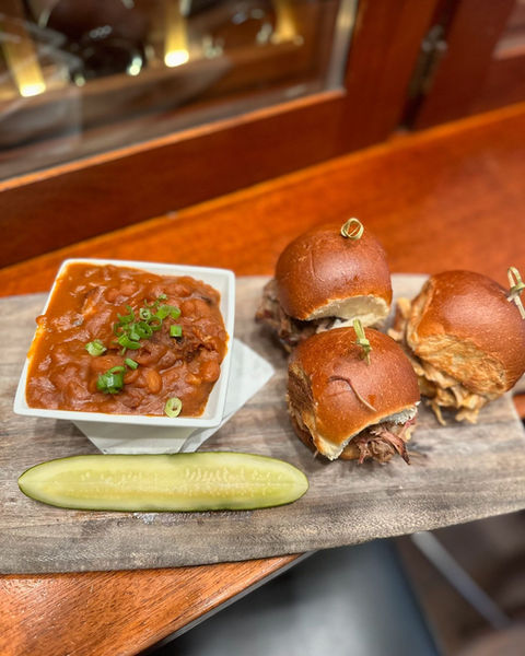 Good food at Bounty Hunter Wine Bar & Smokin' BBQ in Napa