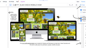 Wix Website Image cutoff on Tablets & Mobile