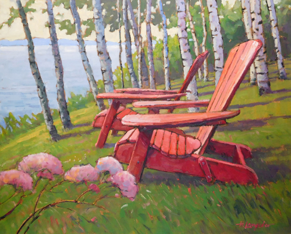 Best seats in the house 24x30