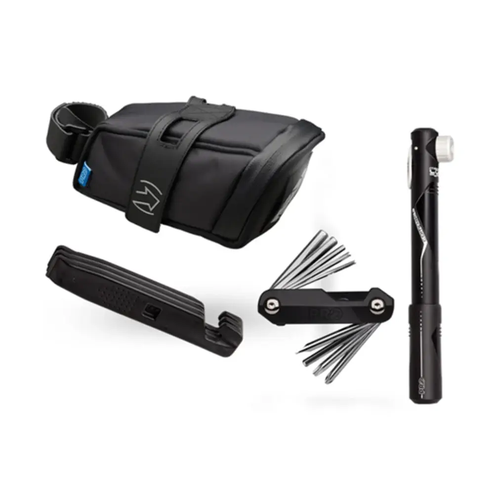 PRO - CombiPack - Saddlebag - Minipump - Tire levers - Mini tool 10 functions
