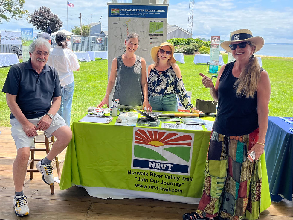 Friends of the NRVT at Calf Pasture Beach for the Manresa Wilds Event July 2025