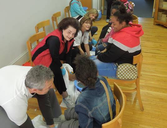 Foot Washing Service