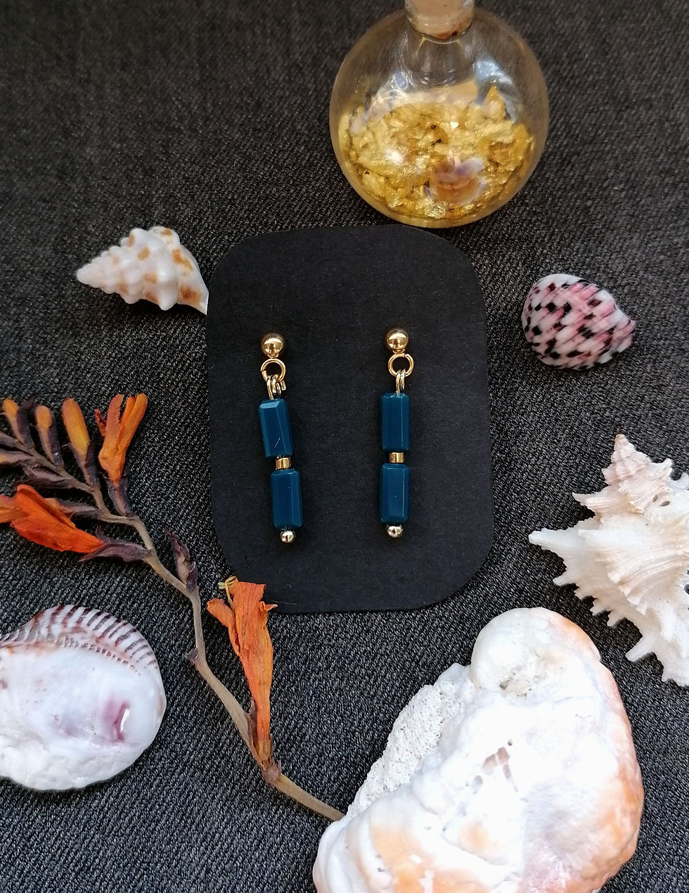 Dark blue rectangles