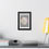 Thumbnail: Framed Print - endless revolutions in the circle where light fades to shadow