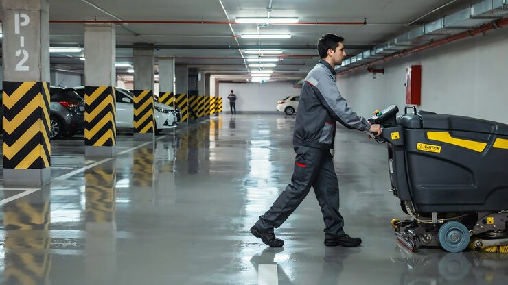 Dumpster Pad Cleaning for Retail Centers and Busy Properties
