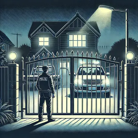 Can a Repo Man Enter a Locked Gate?