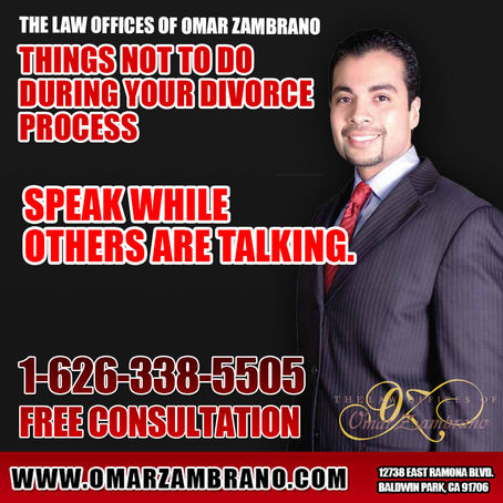 Speak while others are talking.