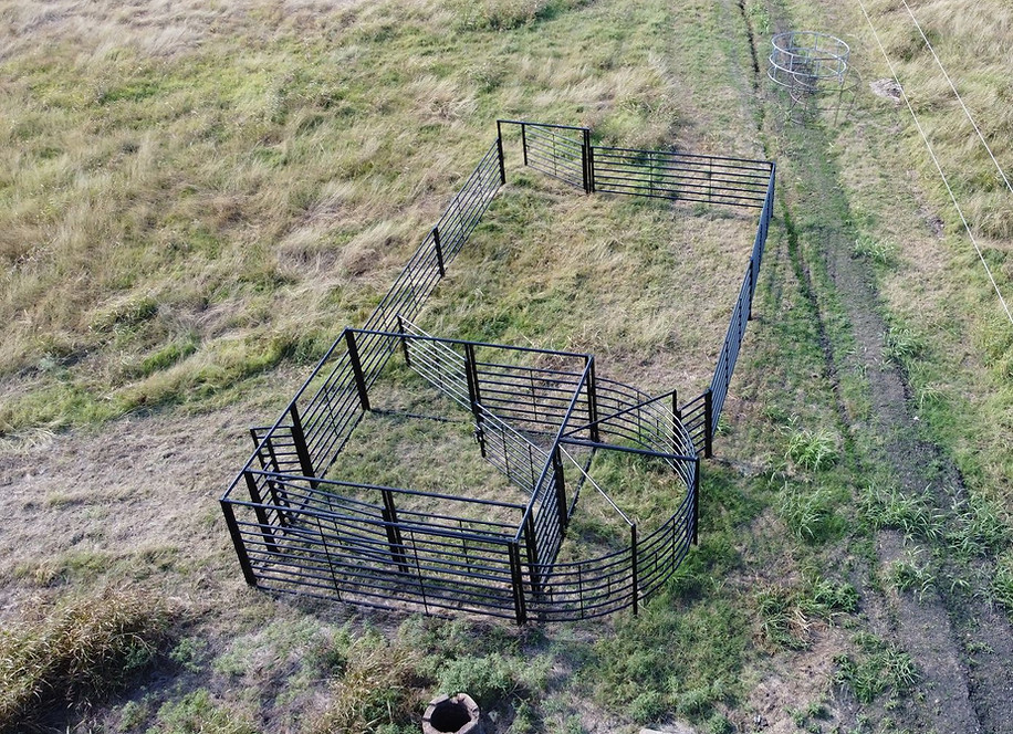 Cattle Working Pen #11 Rear Right View