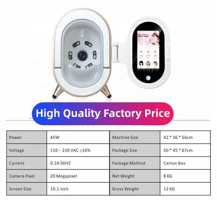 Thumbnail: HelinaLux Professional 3D Skin Analysis Scanner UV Smart Mirror Machine