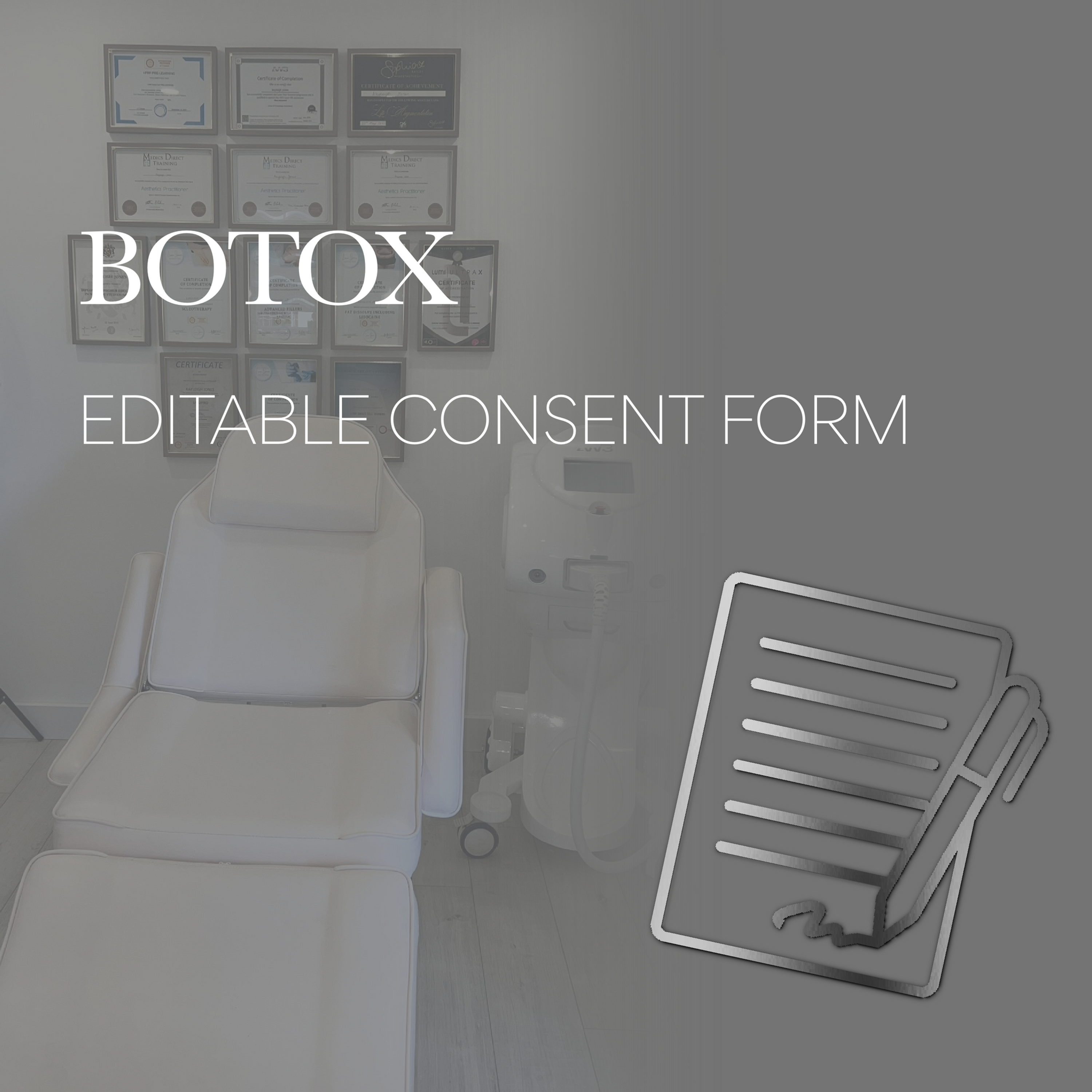 Editable Botox Consent Form