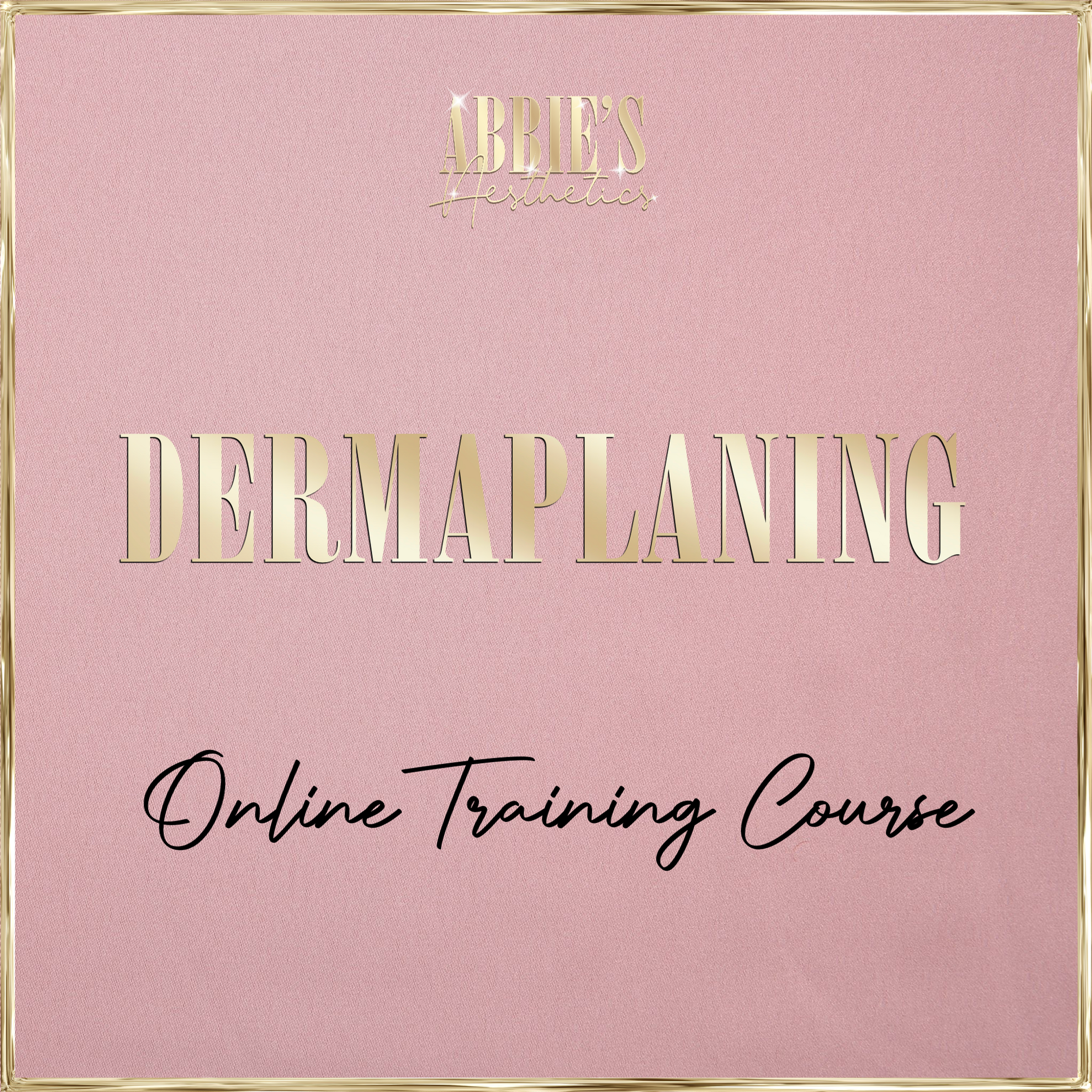 Dermaplaning Online Course