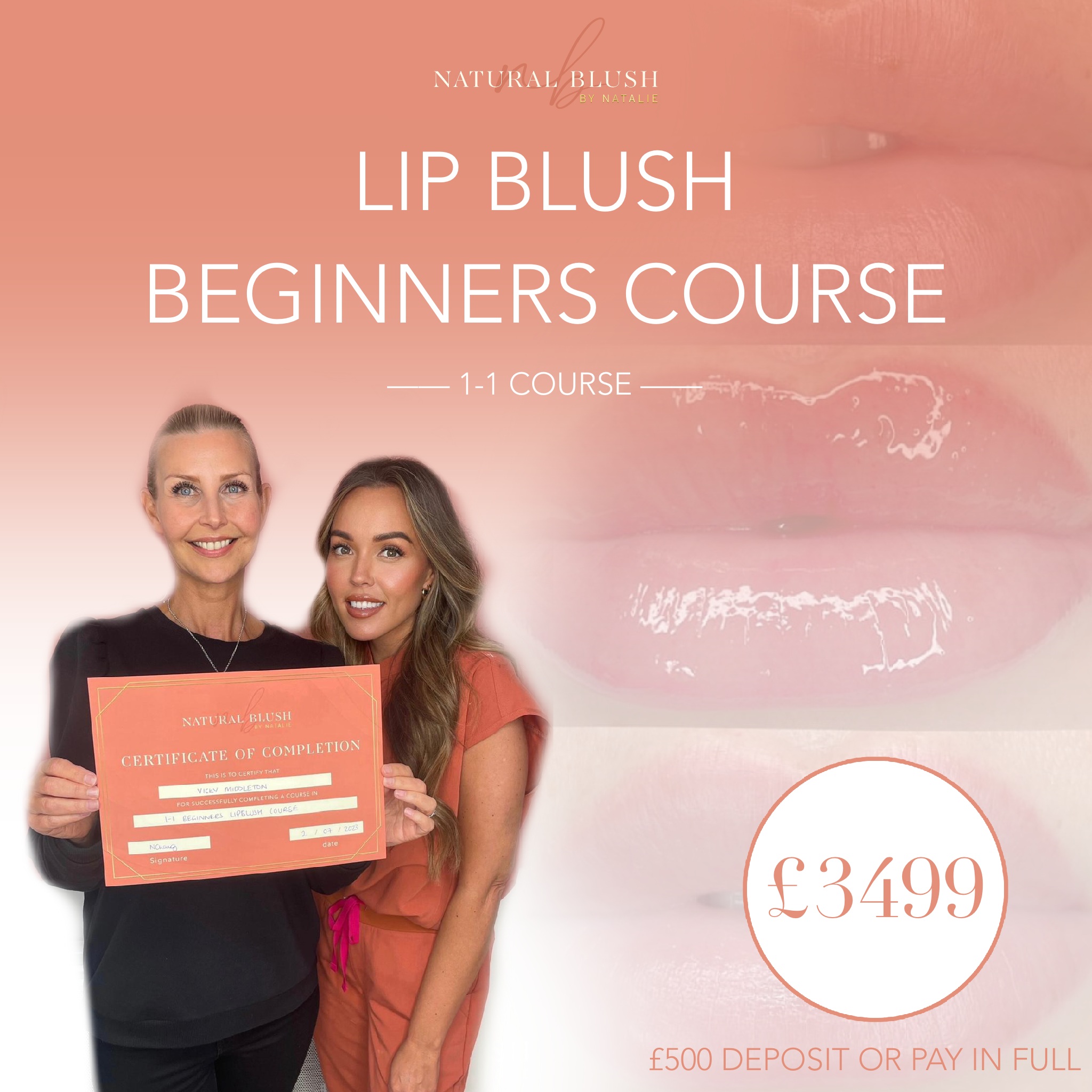 Lip Blush Beginners Course (1-1)