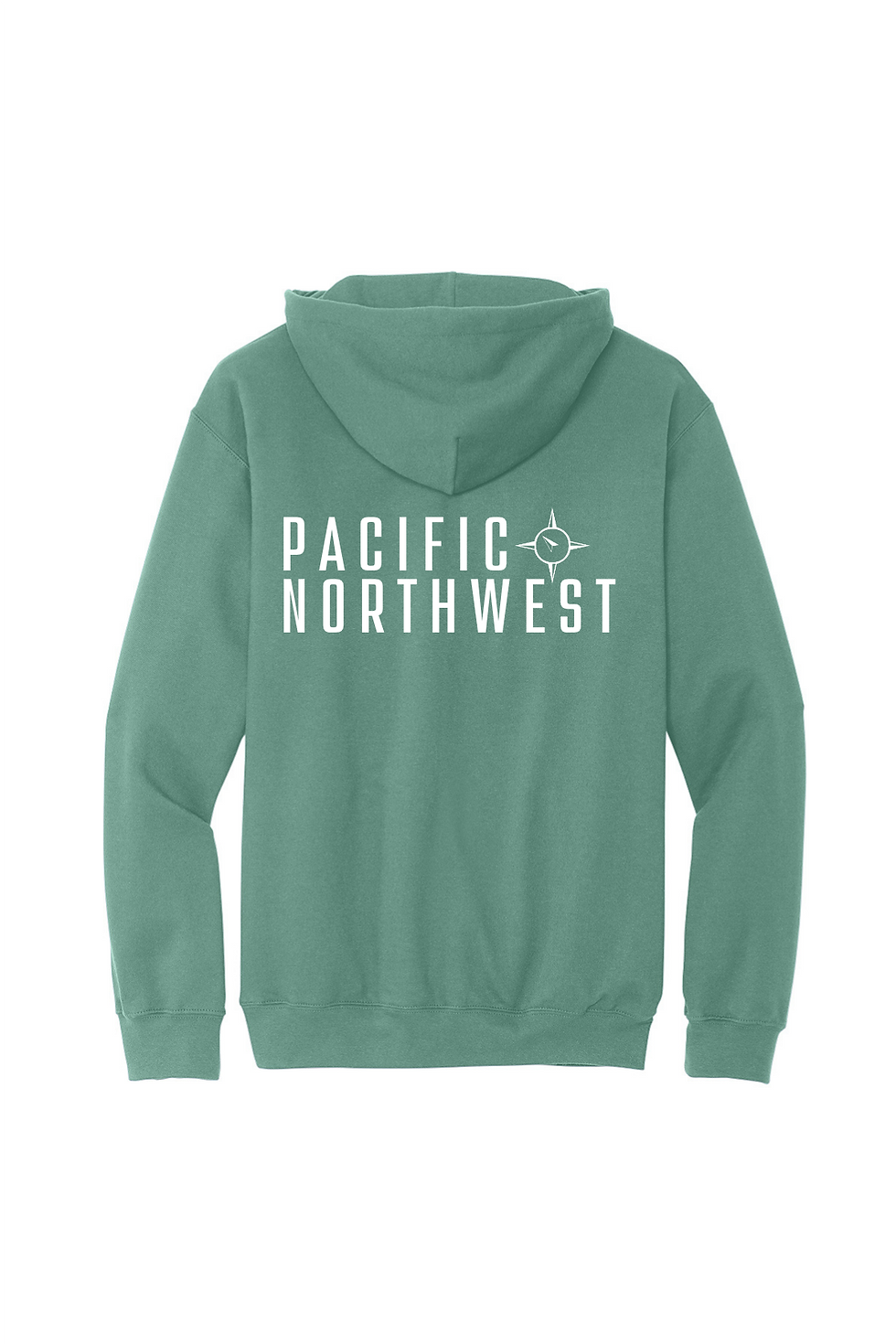Thumbnail: Pacific Northwest Mountains Compass - Unisex Hooded Sweatshirt