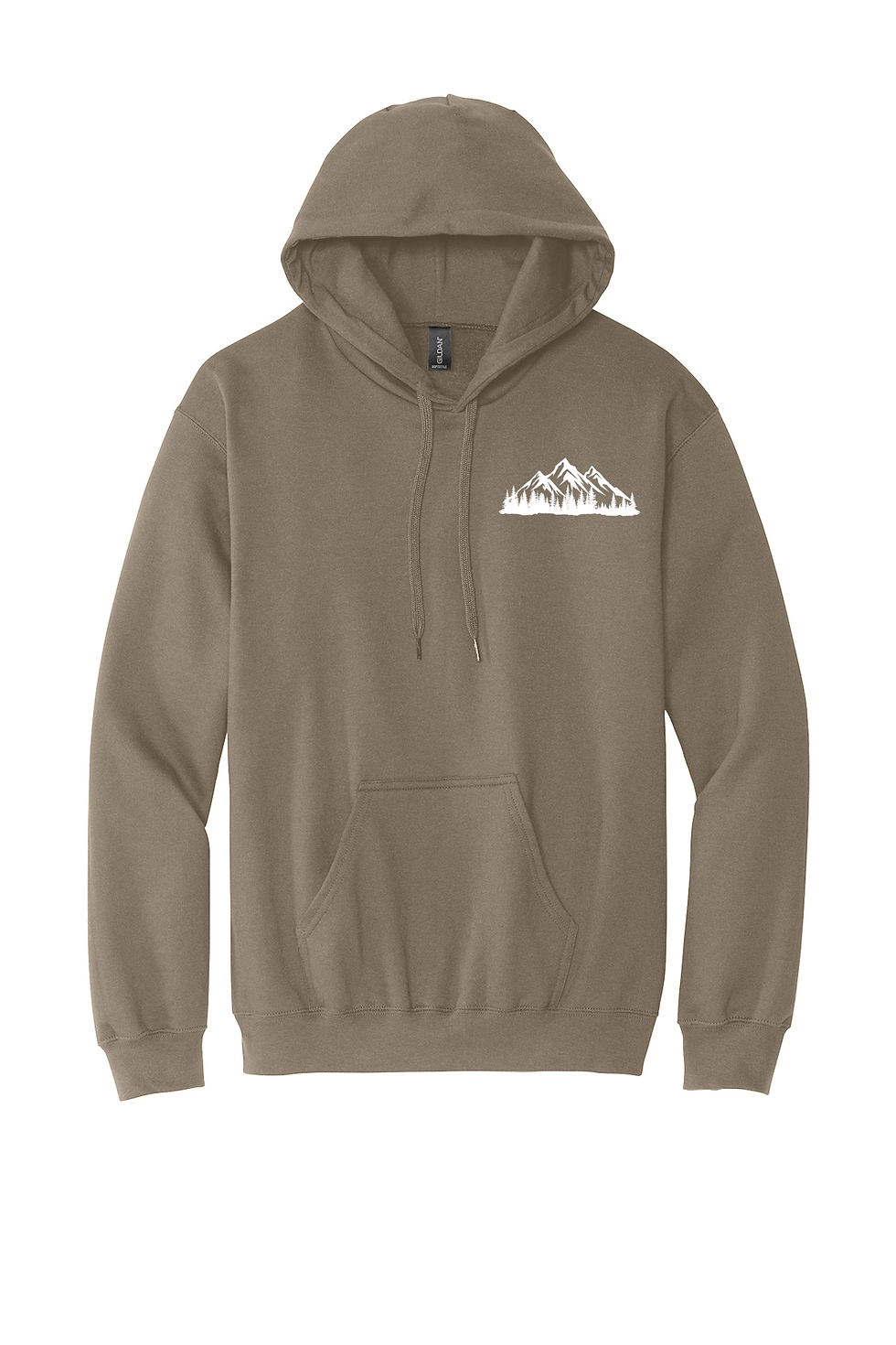 Thumbnail: Pacific Northwest Mountains Compass - Unisex Hooded Sweatshirt