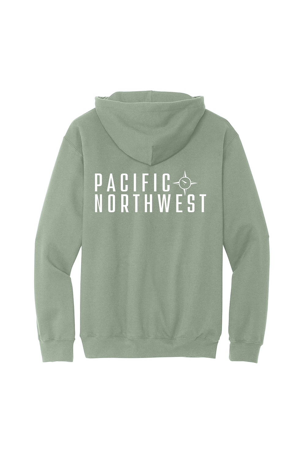 Thumbnail: Pacific Northwest Mountains Compass - Unisex Hooded Sweatshirt
