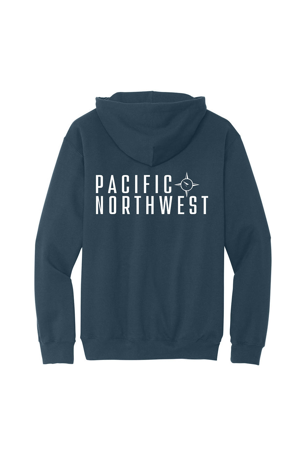 Thumbnail: Pacific Northwest Mountains Compass - Unisex Hooded Sweatshirt